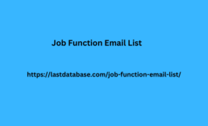 Job Function Email List