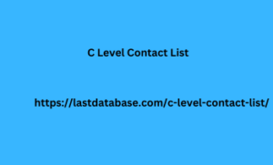 C Level Contact List