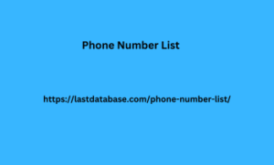 Phone Number List