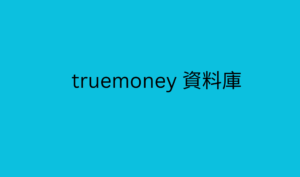 truemoney 資料庫